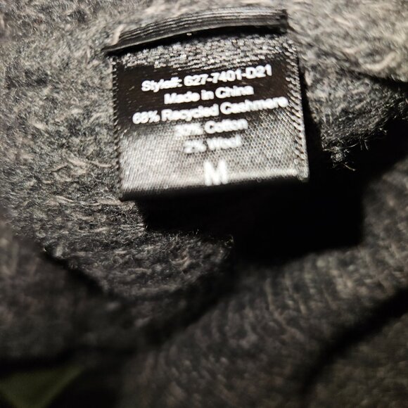 Jenni Kayne oversized cashmere fisherman crew neck pullover sweater - Picture 5 of 7